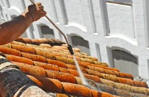 Nettoyage de toitures - Saint-Vincent-de-Barbeyrargues